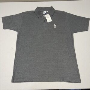 Tottenham Hotspur Official Merchandise Men's Gray Polo Medium NWT Futbol Soccer